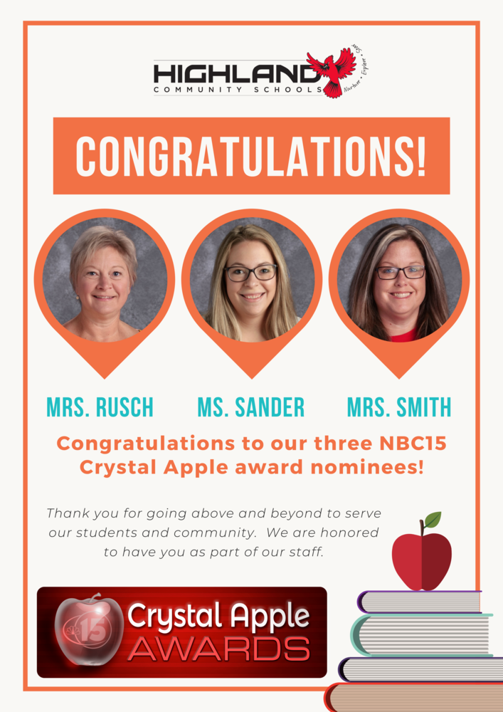 Crystal Apple Award Nominees